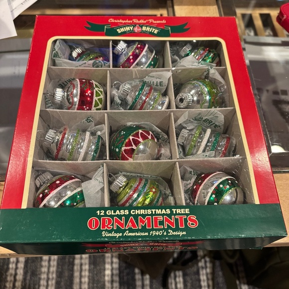 Shiny Brite Other - New 2017 Radko Shiny Brite glass ornaments